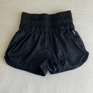 Free people the way home shorts, size S in black.
